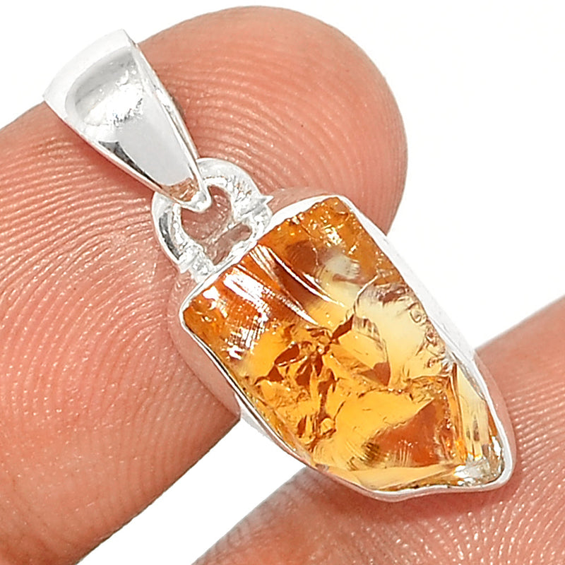 1" Citrine Rough Pendants - CTRP868