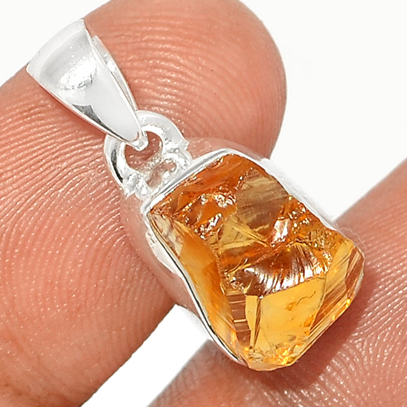 1" Citrine Rough Pendants - CTRP873