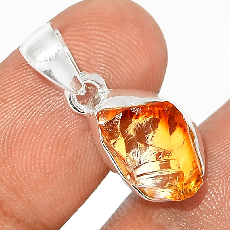 1" Citrine Rough Pendants - CTRP881