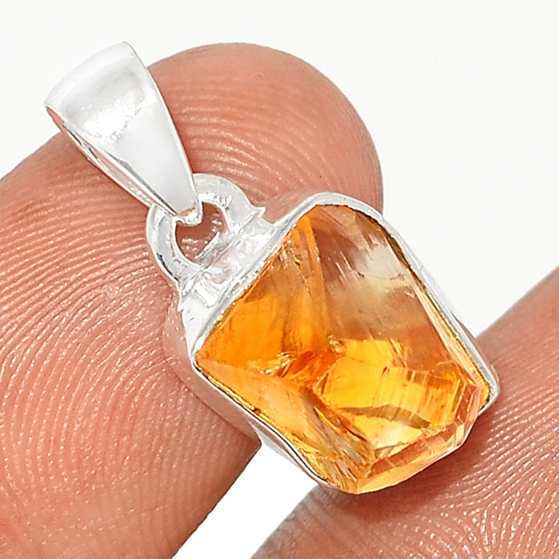 1" Citrine Rough Pendants - CTRP885