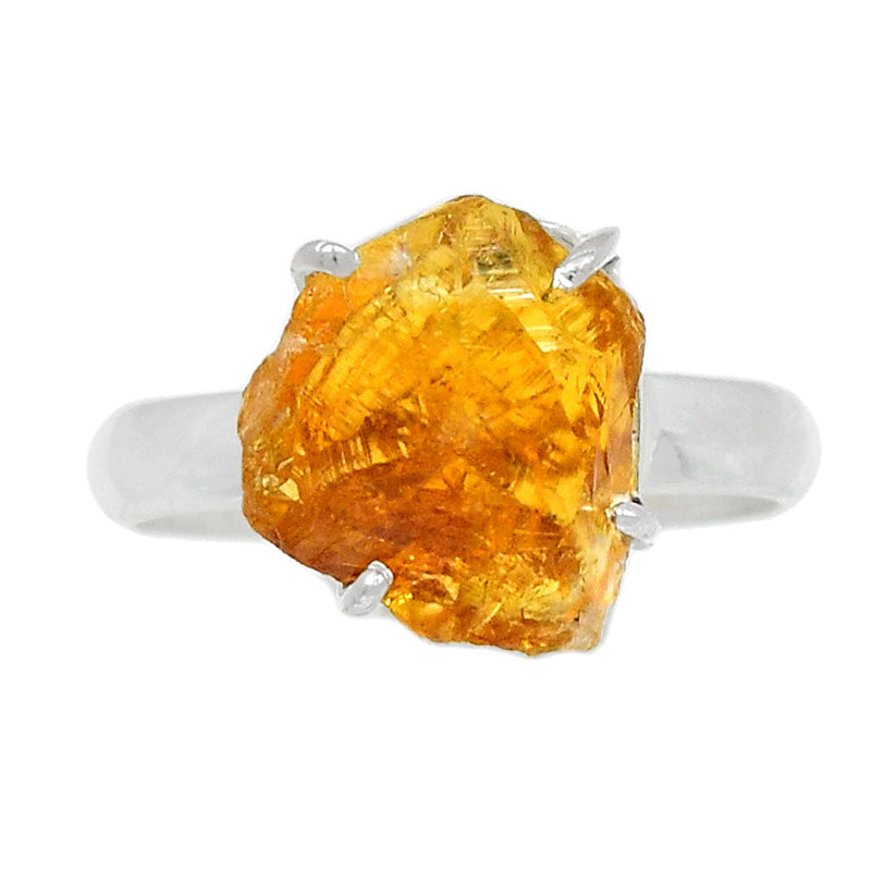 Claw - Citrine Rough Ring - CTRR1076