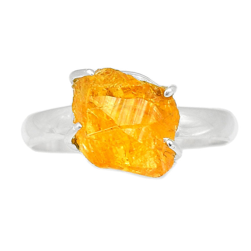 Claw - Citrine Rough Ring - CTRR1082