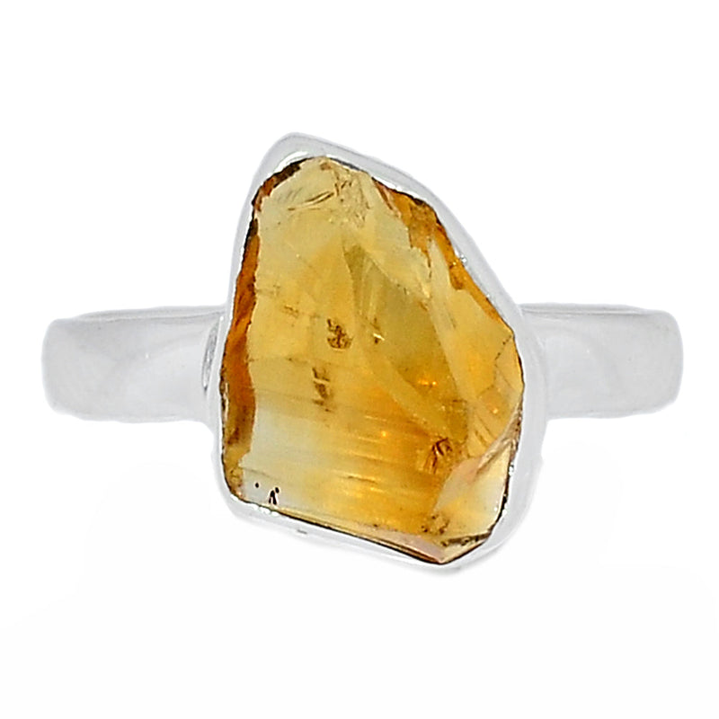 Citrine Rough Ring - CTRR1122