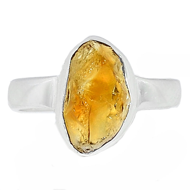 Citrine Rough Ring - CTRR1126