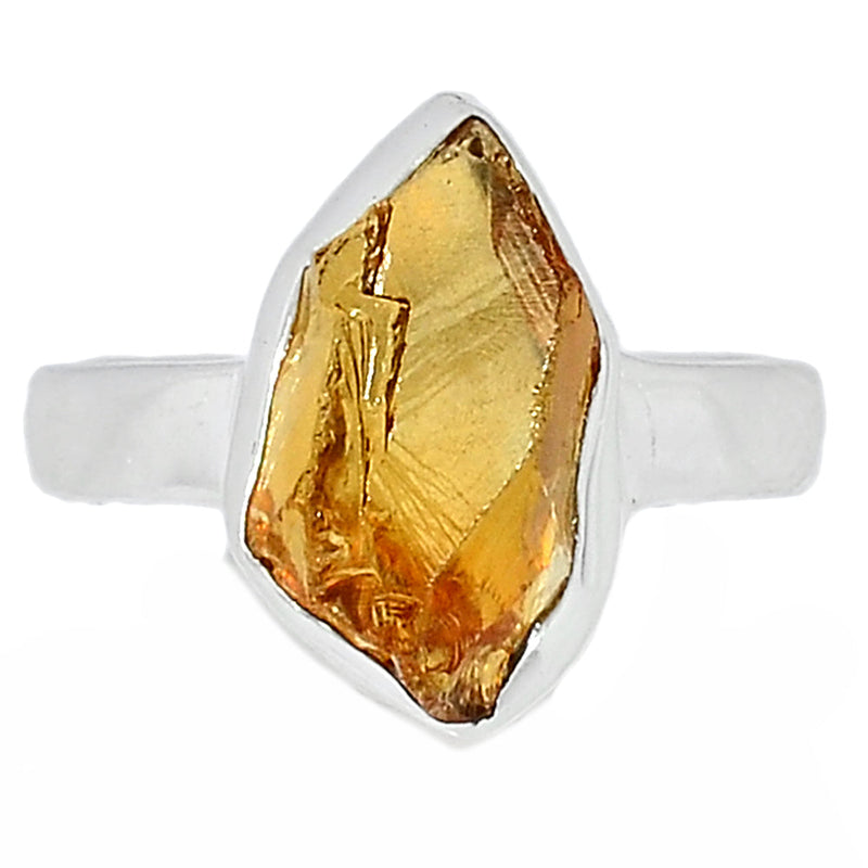 Citrine Rough Ring - CTRR1127
