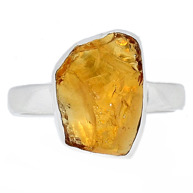 Citrine Rough Ring - CTRR1136