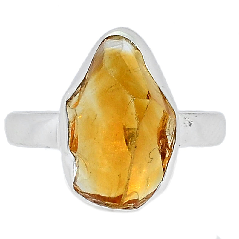 Citrine Rough Ring - CTRR1138