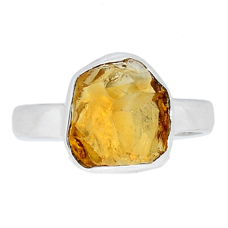 Citrine Rough Ring - CTRR1158