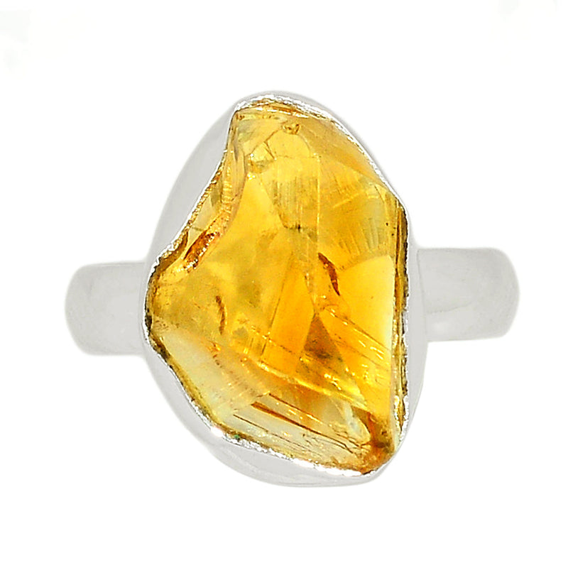 Citrine Rough Ring - CTRR1219