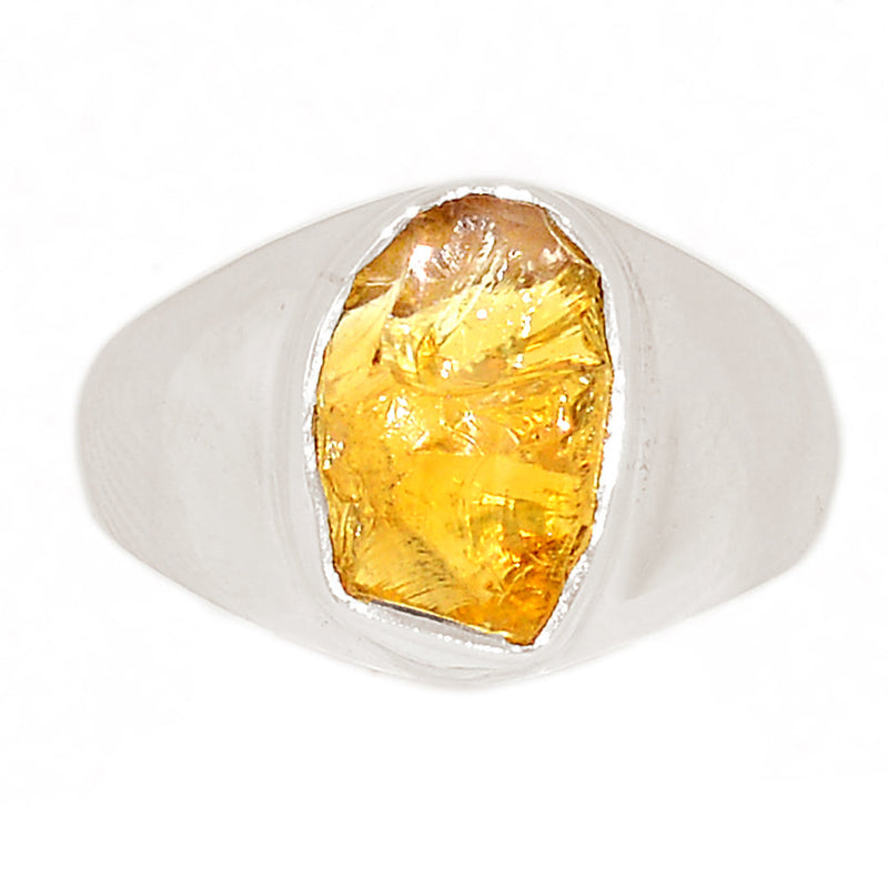 Solid - Citrine Rough Ring - CTRR1250