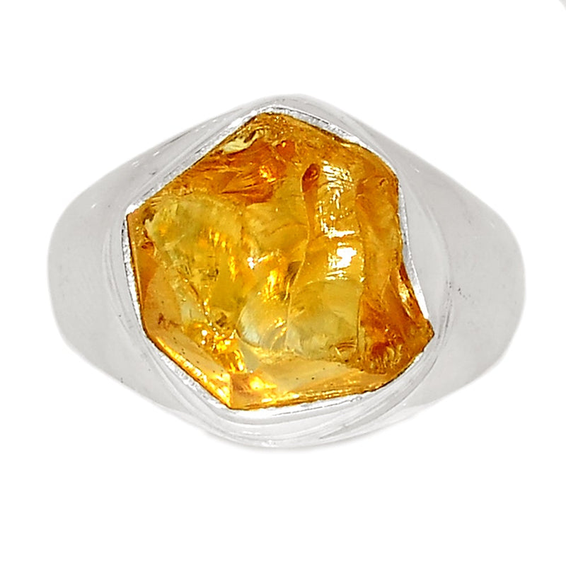 Citrine Rough Ring - CTRR612