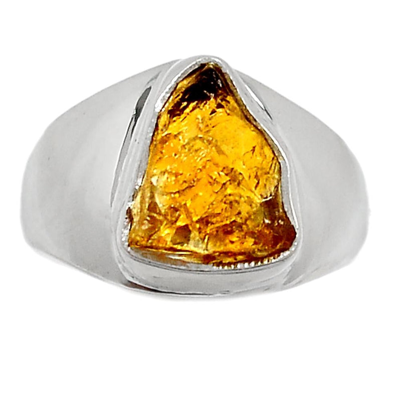 Solid - Citrine Rough Ring - CTRR632