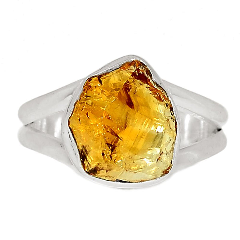 Citrine Rough Ring - CTRR713