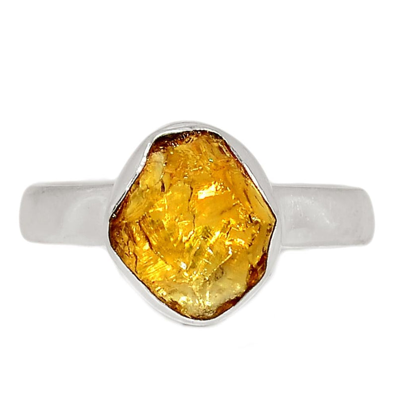 Citrine Rough Ring - CTRR721