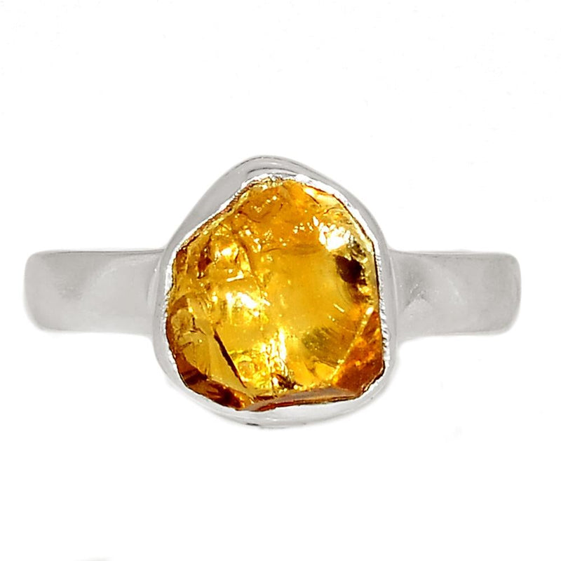 Citrine Rough Ring - CTRR724