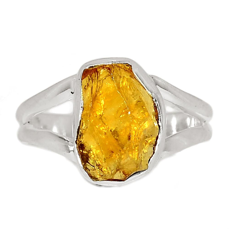 Citrine Rough Ring - CTRR733
