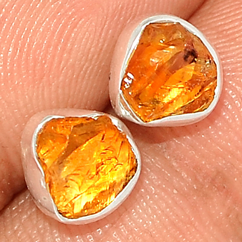 Citrine Rough Studs - CTRS103