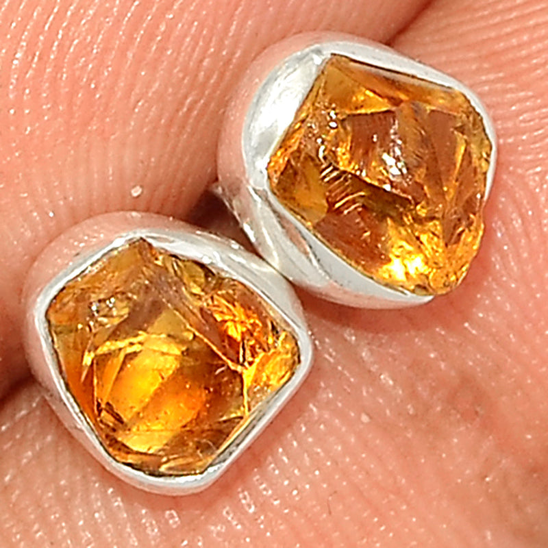 Citrine Rough Studs - CTRS104