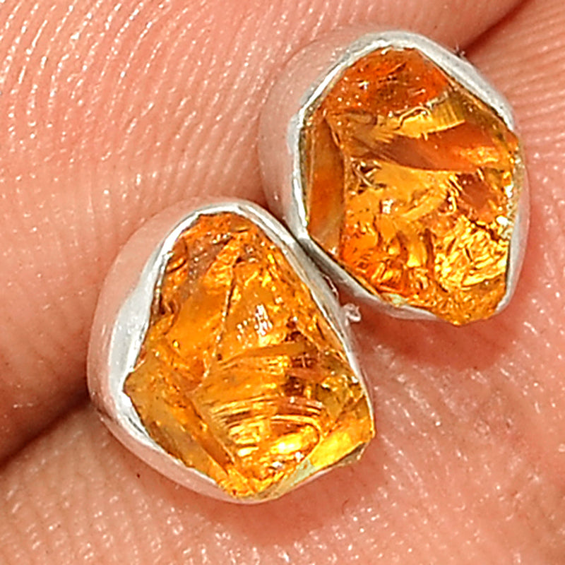 Citrine Rough Studs - CTRS119