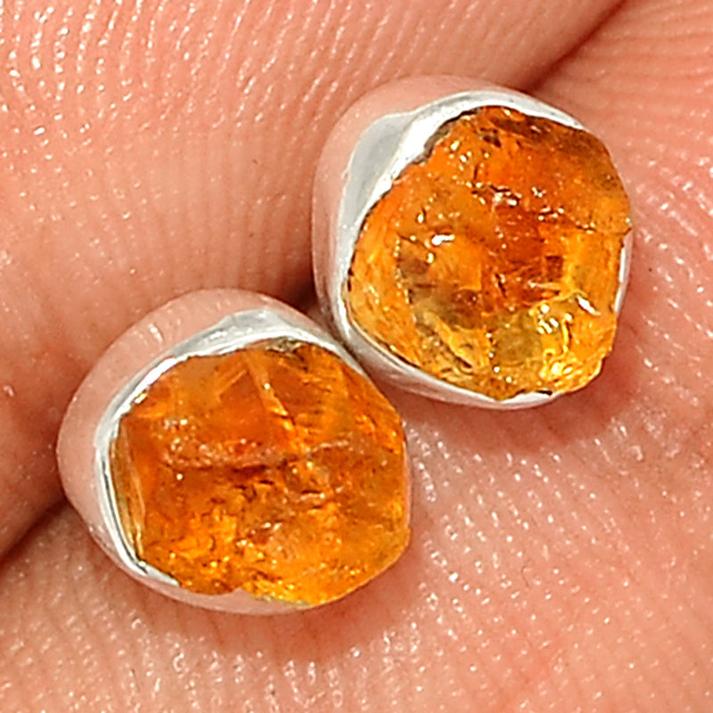 Citrine Rough Studs - CTRS121