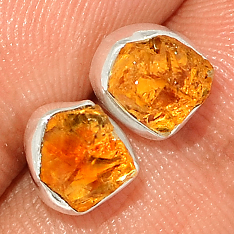 Citrine Rough Studs - CTRS123