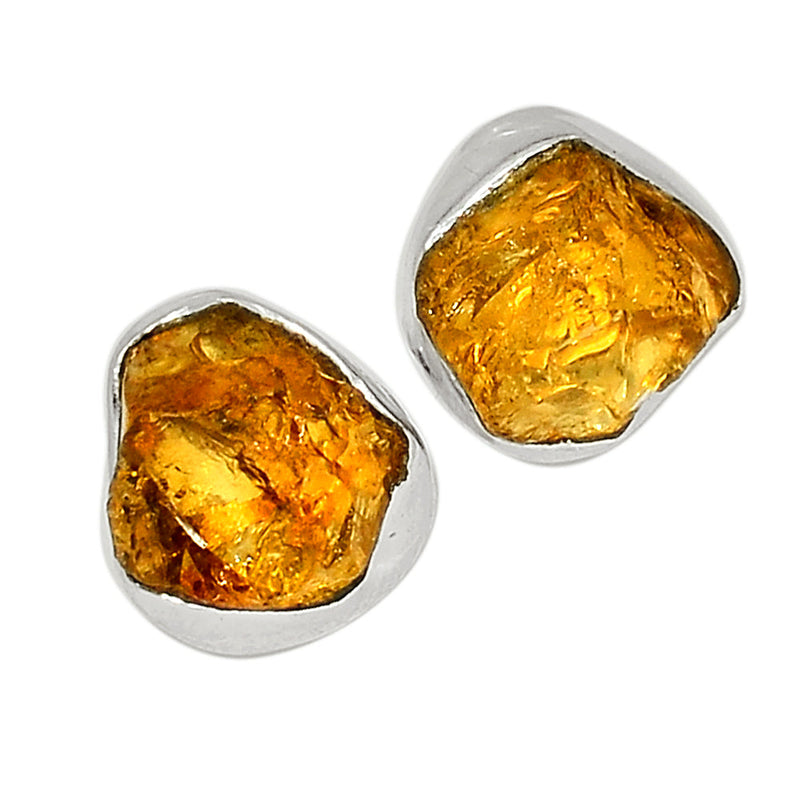 Citrine Rough Studs - CTRS64