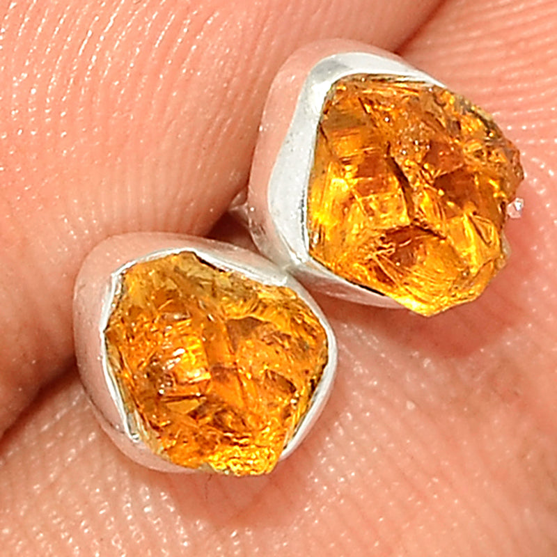 Citrine Rough Studs - CTRS96