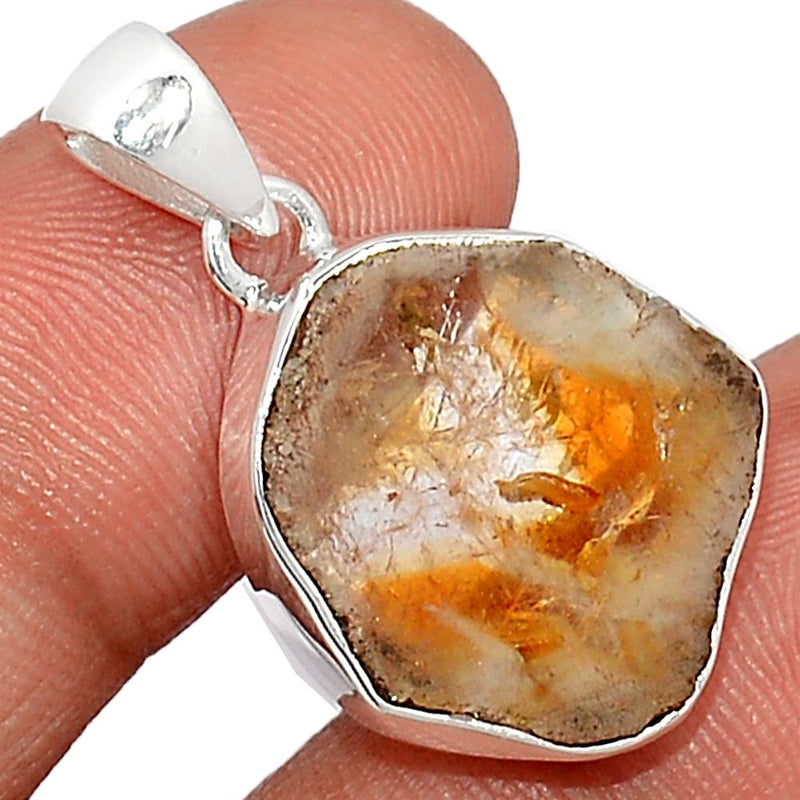 1.1" Citrine Stalactite Pendants - CTSP120