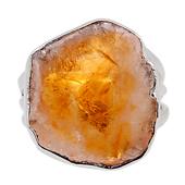 Citrine Stalactite Silver Ring - CTSR70