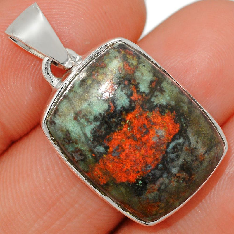 1.2" Cuprite Blend (Chrysocolla Cuprite) Pendants - CUBP798