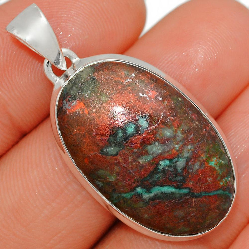 1.5" Cuprite Blend (Chrysocolla Cuprite) Pendants - CUBP803