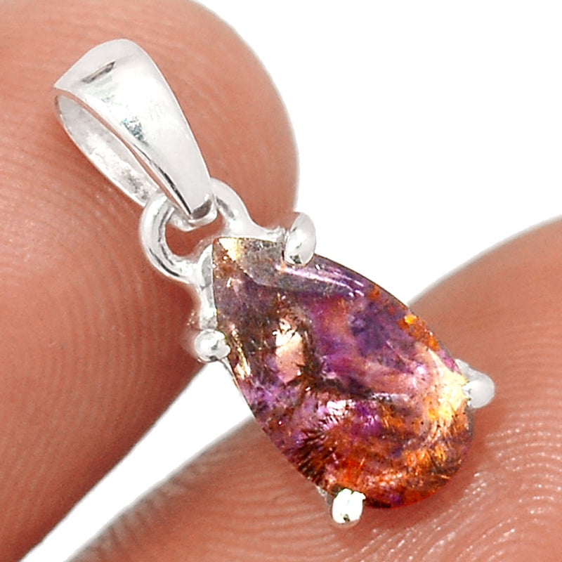 0.7" Claw - Cacoxenite Faceted Pendants - CXFP542