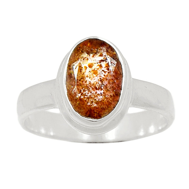 Super Seven Cacoxenite Faceted Ring - CXFR358