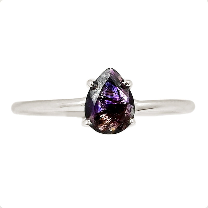 Claw - Cacoxenite Faceted Ring - CXFR485