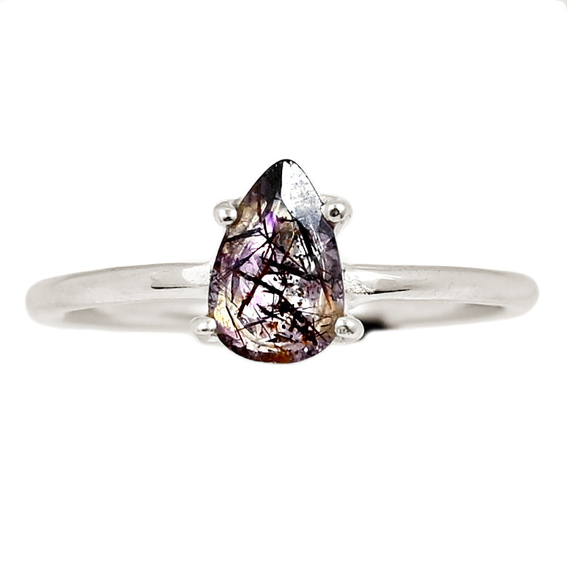 Claw - Cacoxenite Faceted Ring - CXFR498
