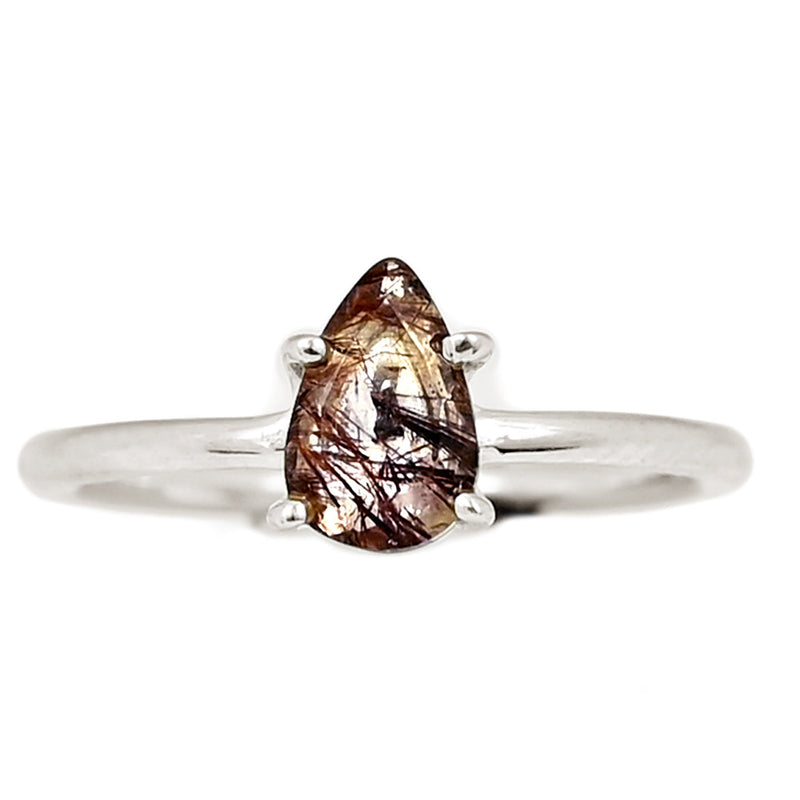 Claw - Cacoxenite Faceted Ring - CXFR511