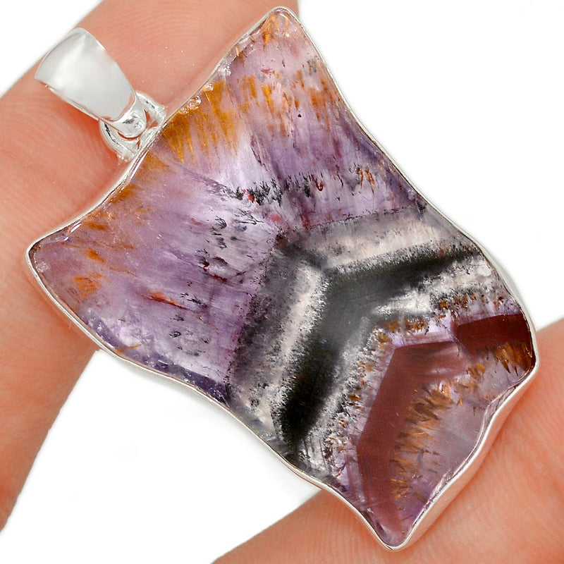 1.8" Cacoxenite Slice Pendants - CXSP379