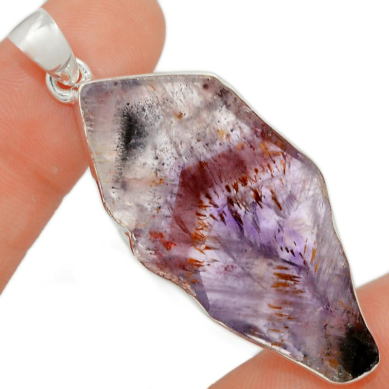 2.2" Cacoxenite Slice Pendants - CXSP381