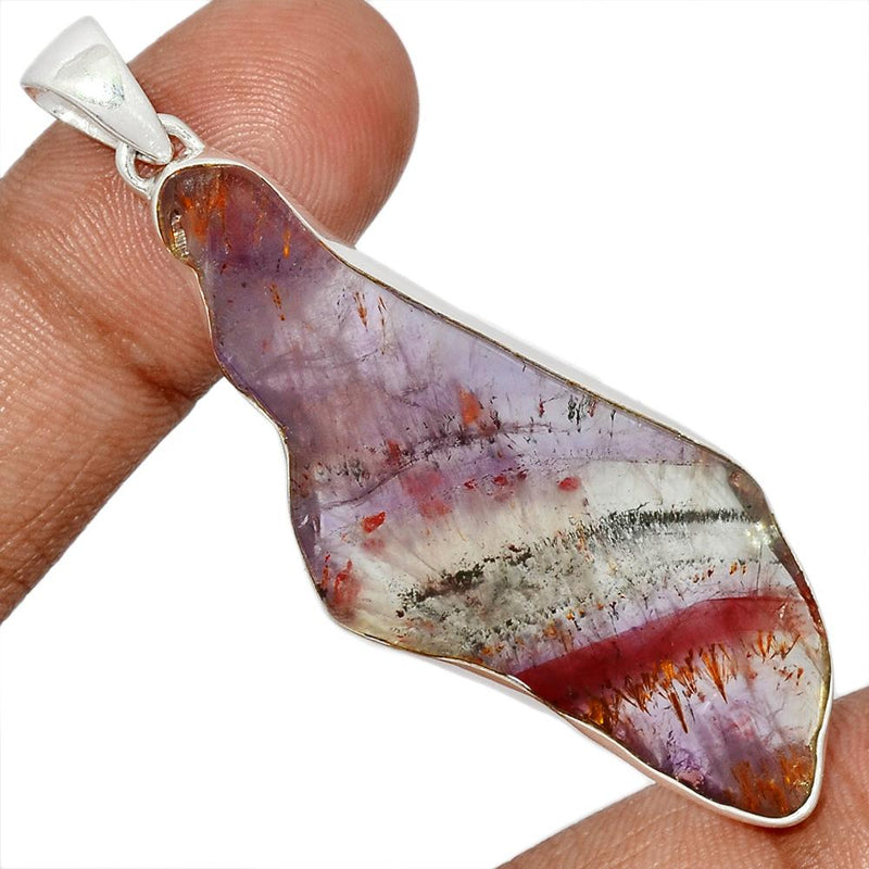 2.7" Cacoxenite Slice Pendants - CXSP604