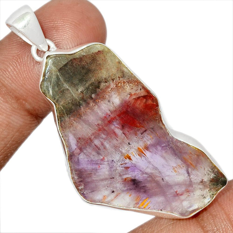 2.3" Cacoxenite Slice Pendants - CXSP606