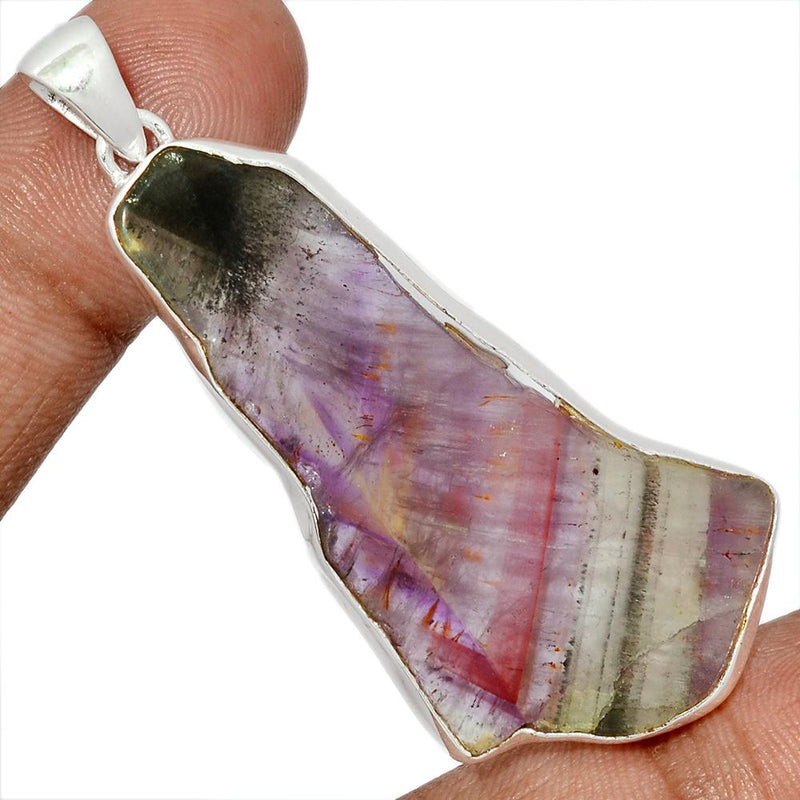 2.6" Cacoxenite Slice Pendants - CXSP608