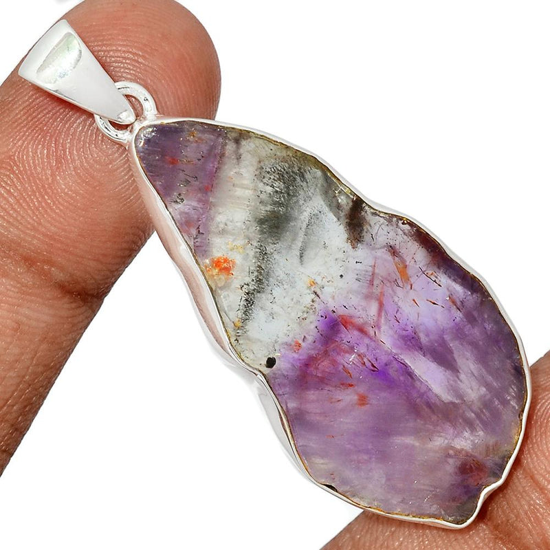 2.2" Cacoxenite Slice Pendants - CXSP618
