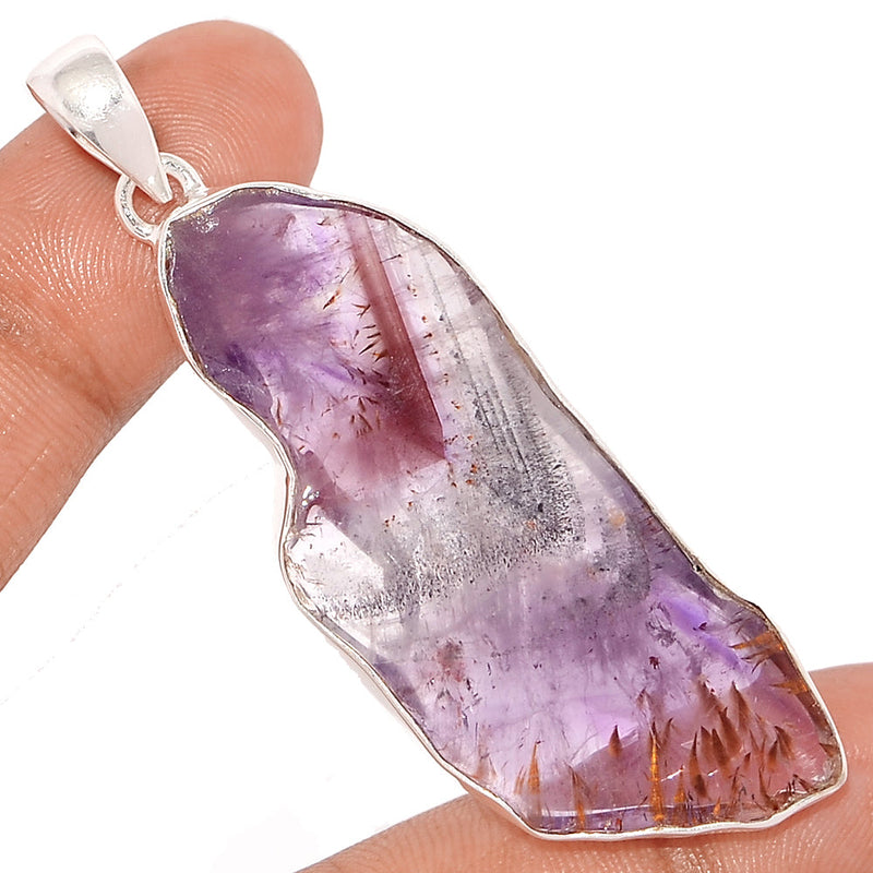 2.7" Super Seven Cacoxenite Slice Pendants - CXSP663