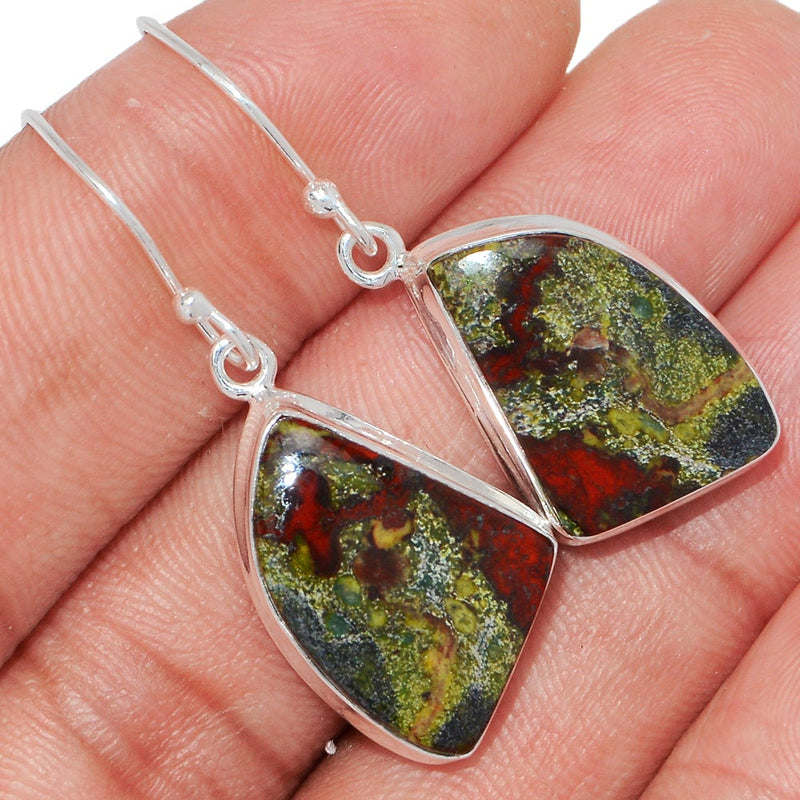 1.6" Dragon Stone Earrings - DGNE223