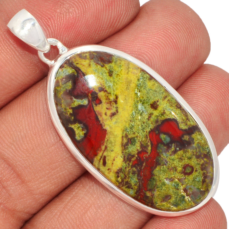 1.8" Dragon Stone Pendants - DGNP476