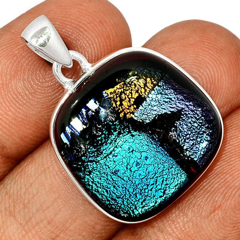 1.2" Dichroic Glass Pendants - DICP718