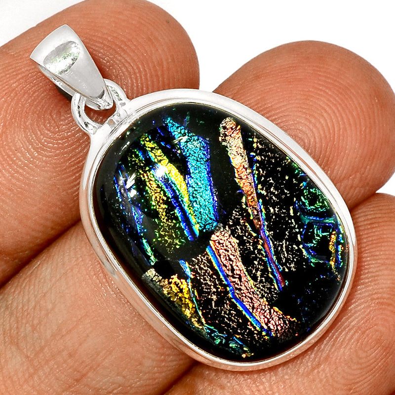 1.5" Dichroic Glass Pendants - DICP720