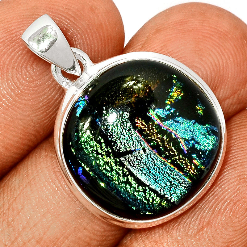 1.2" Dichroic Glass Pendants - DICP759