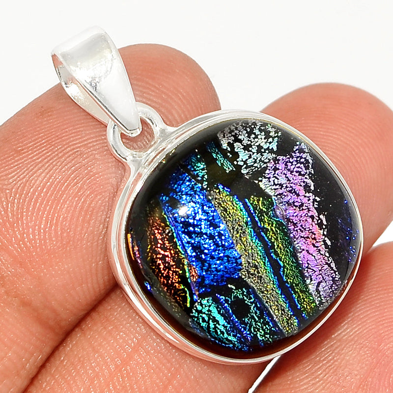 1.3" Dichroic Glass Pendants - DICP776