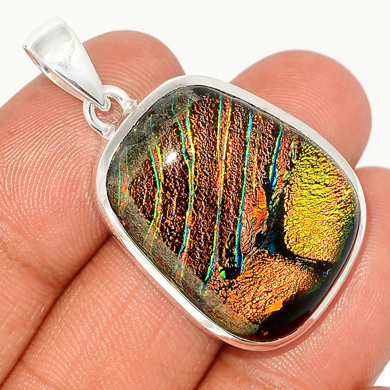 1.6" Dichroic Glass Pendants - DICP793